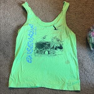 Vintage distressed Ensenada Baja mexico tank